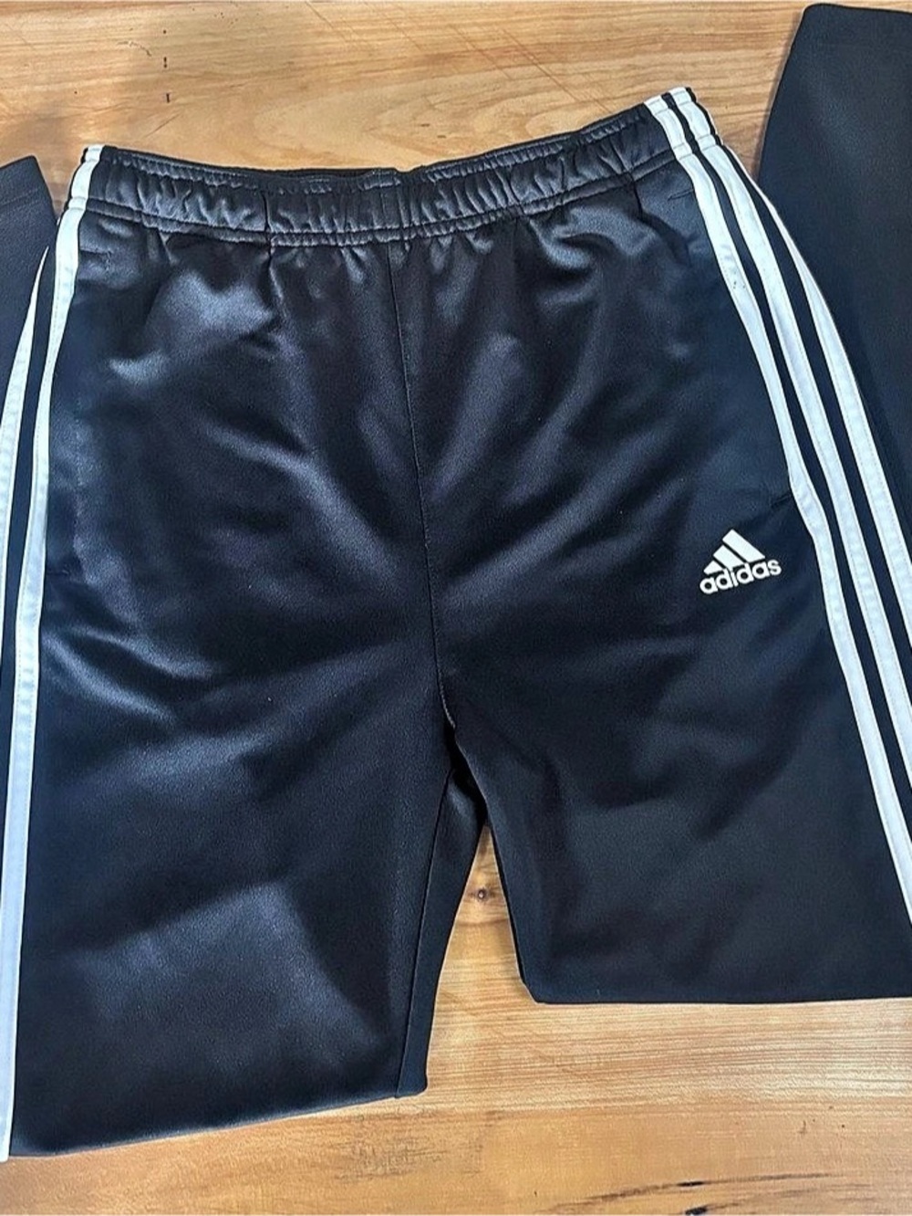 adidas Climalite Tiro Track Pants Black & White Size Large